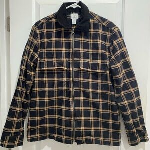 Men’s plaid over shirt size s